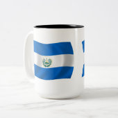 El Salvador Vlag Mok (Voorkant links)