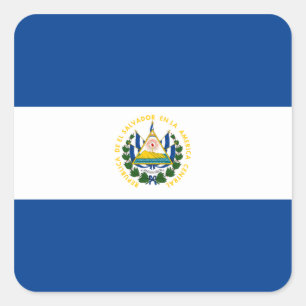 El Salvador Vlag Sticker