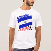 El Salvador-voetbalteam T-shirt (Voorkant)