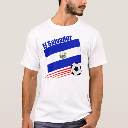 El Salvador-voetbalteam T-shirt (Voorkant)
