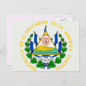 El Salvador - Wapenstilstand Briefkaart (Voorkant / Achterkant)