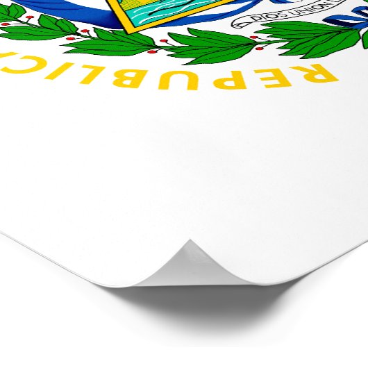 El Salvador-wapenstilstand Poster (Hoek)
