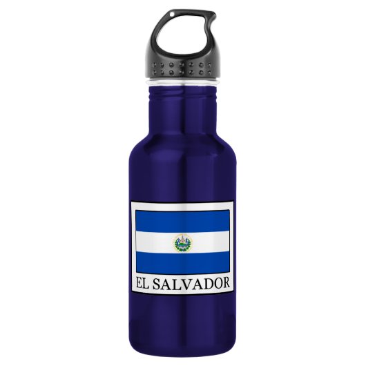 El Salvador Waterfles (Voorkant)