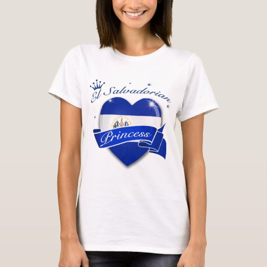 El Salvadorian Princess T-shirt (Voorkant)