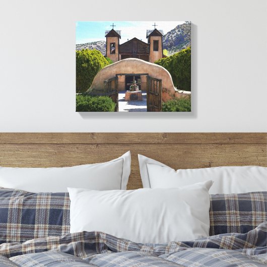 El Santuario De Chimayo Canvas Afdruk (Insitu (Slaapkamer))