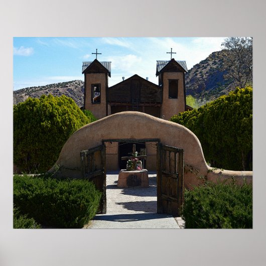 El Santuario de Chimayó, New Mexico Poster (Voorkant)
