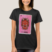 El Satanas Mexican Slang Lottery Bingo Cards T-shirt (Voorkant)