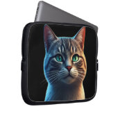 El Secreto de la Vida Felina Laptop Sleeve (Voorkant Rechts)
