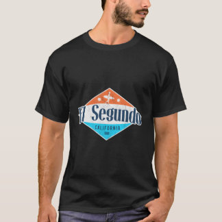 El Segundo California Beach Flag Surf ca T-shirt