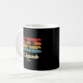 El Segundo California Palmbomen ca Koffiemok (Voorkant links)