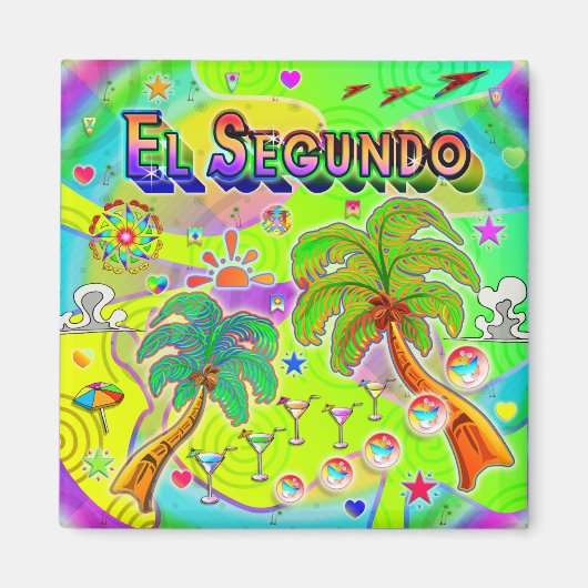 El Segundo Mind Focus Magnet (Voorkant)