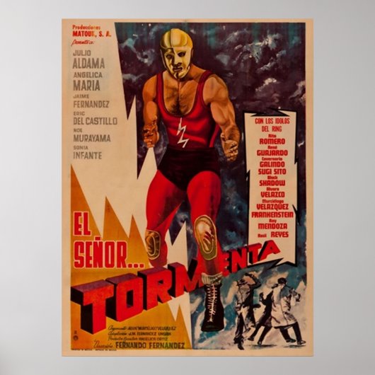 El Senor Tormenta Poster (Voorkant)