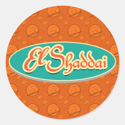 El Shaddai Stickers (Voorkant)