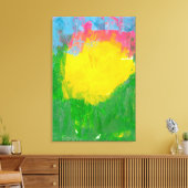 El Sol Canvas Afdruk (Insitu (Woonkamer))