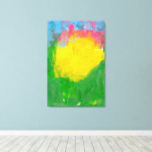 El Sol Canvas Afdruk (Insitu (Houten vloer))