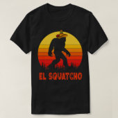El Squatcho Mexican Sasquatch T-shirt (Design voorkant)