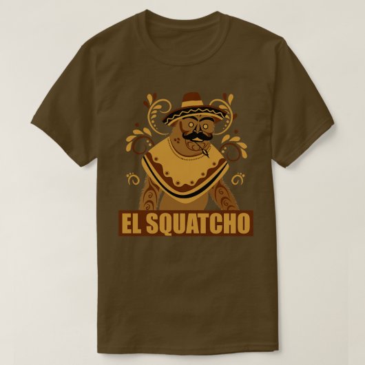 El squatcho t-shirt (Design voorkant)