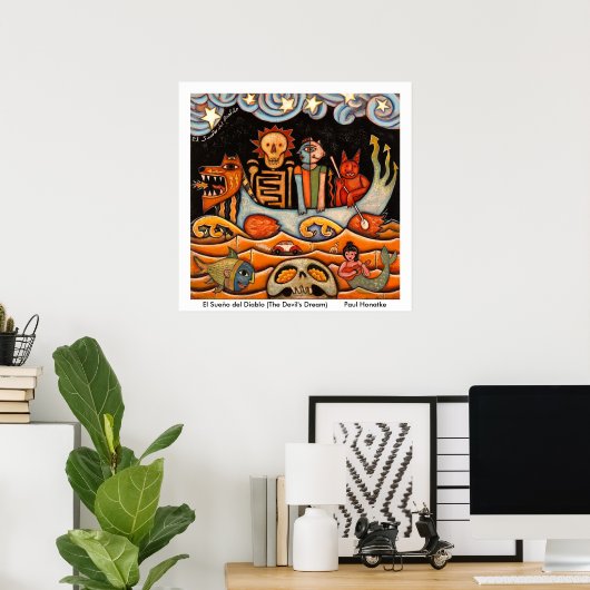 El Sueno del Diablo Poster (Thuiskantoor)