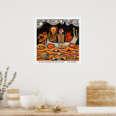 El Sueno del Diablo Poster (Keuken)