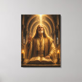 El Sumo Sacerdote Canvas Afdruk (Voorkant)