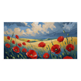 El susurro del viento en las amapolas perfect poster