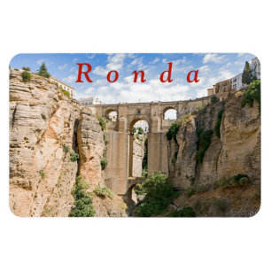 "El Tajo" van Ronda met de Puente Nuevo. Magneet