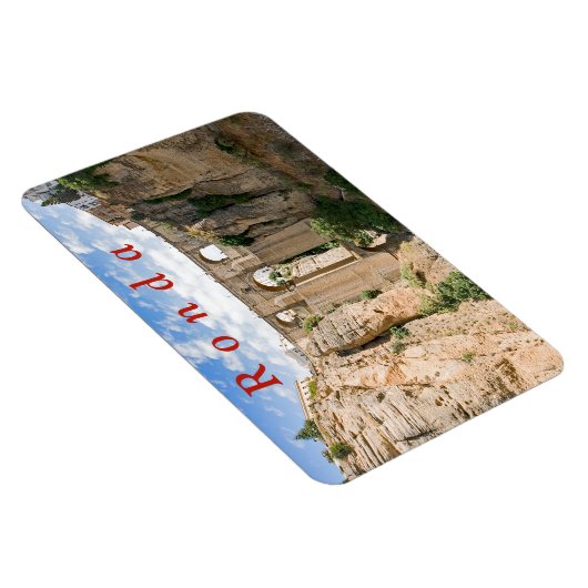 "El Tajo" van Ronda met de Puente Nuevo. Magneet (Rechterzijde)