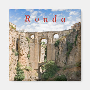"El Tajo" van Ronda met de Puente Nuevo. Magneet