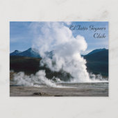 El Tatio-geisers nabij San Pedro de Atacama - Chil Briefkaart (Voorkant)