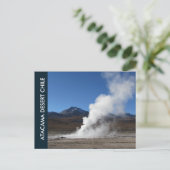 El Tatio Geyser, Atacamawoestijn, Briefkaart van C (Staand voorkant)