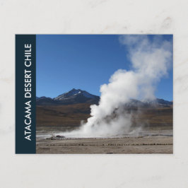 El Tatio Geyser, Atacamawoestijn, Briefkaart van C