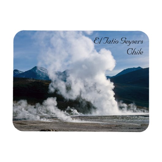 El Tatio Geysers bij San Pedro de Atacama - Chili Magneet (Horizontaal)