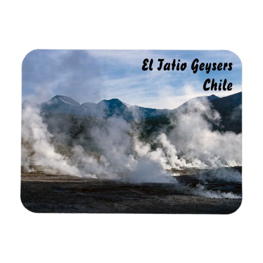 El Tatio Geysers bij San Pedro de Atacama - Chili Magneet (Horizontaal)