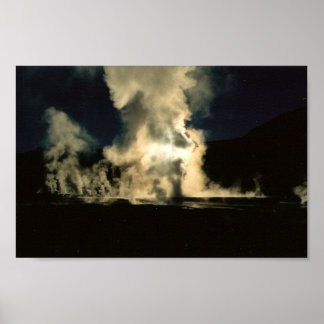 El Tatio Geysers Poster