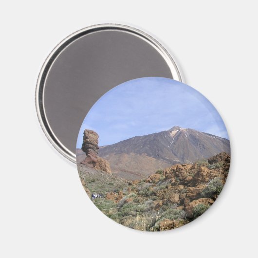 El Teide aangepaste magneet (Voorkant / Achterkant)