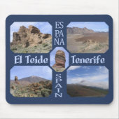 El Teide mousepad Muismat (Voorkant)