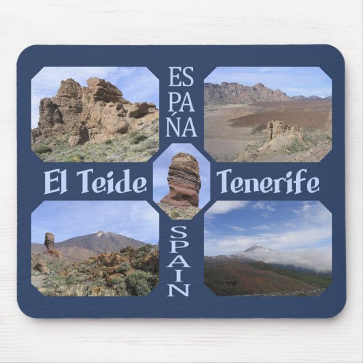 El Teide mousepad Muismat (Voorkant)