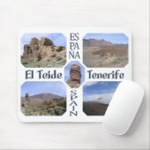 El Teide mousepad Muismat (Met muis)