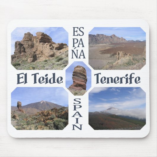 El Teide mousepad Muismat (Voorkant)