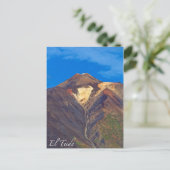 El Teide, Tenerife, Ansichtkaart Briefkaart (Staand voorkant)