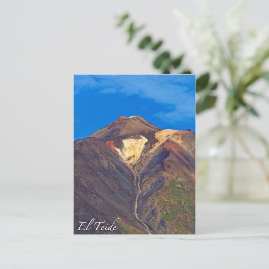 El Teide, Tenerife, Briefkaart (Staand voorkant)