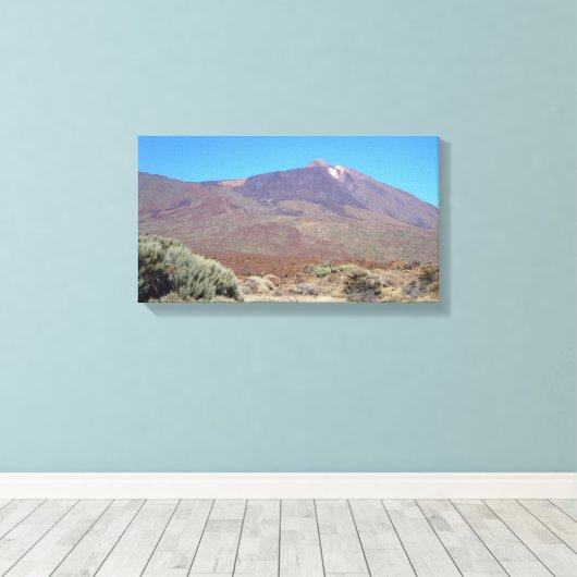 El Teide, Tenerife canvasafdruk Canvas Afdruk (Insitu (Houten vloer))