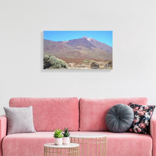 El Teide, Tenerife canvasafdruk Canvas Afdruk (Insitu (Woonkamer))