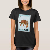 El Tigre Mexican Tiger Kaarten T-shirt (Voorkant)