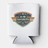 El Tío Favorito Custom Year Retro Patch Blikjeskoeler (Voorkant)