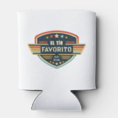 El Tío Favorito Custom Year Retro Patch Blikjeskoeler (Achterkant)
