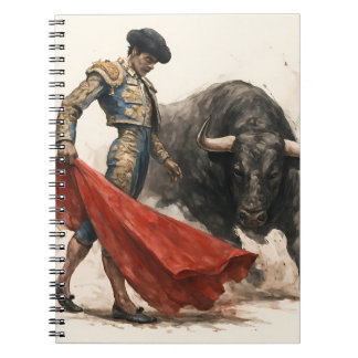 El torero y el toro notitieboek