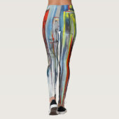 "El Toro" Art Leggings (Achterkant)