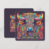 El Toro Feestdagenkaart (Voorkant / Achterkant)