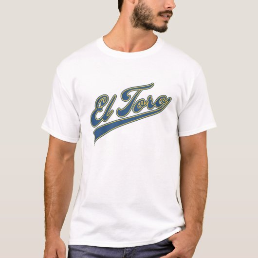 El Toro Script T-shirt (Voorkant)